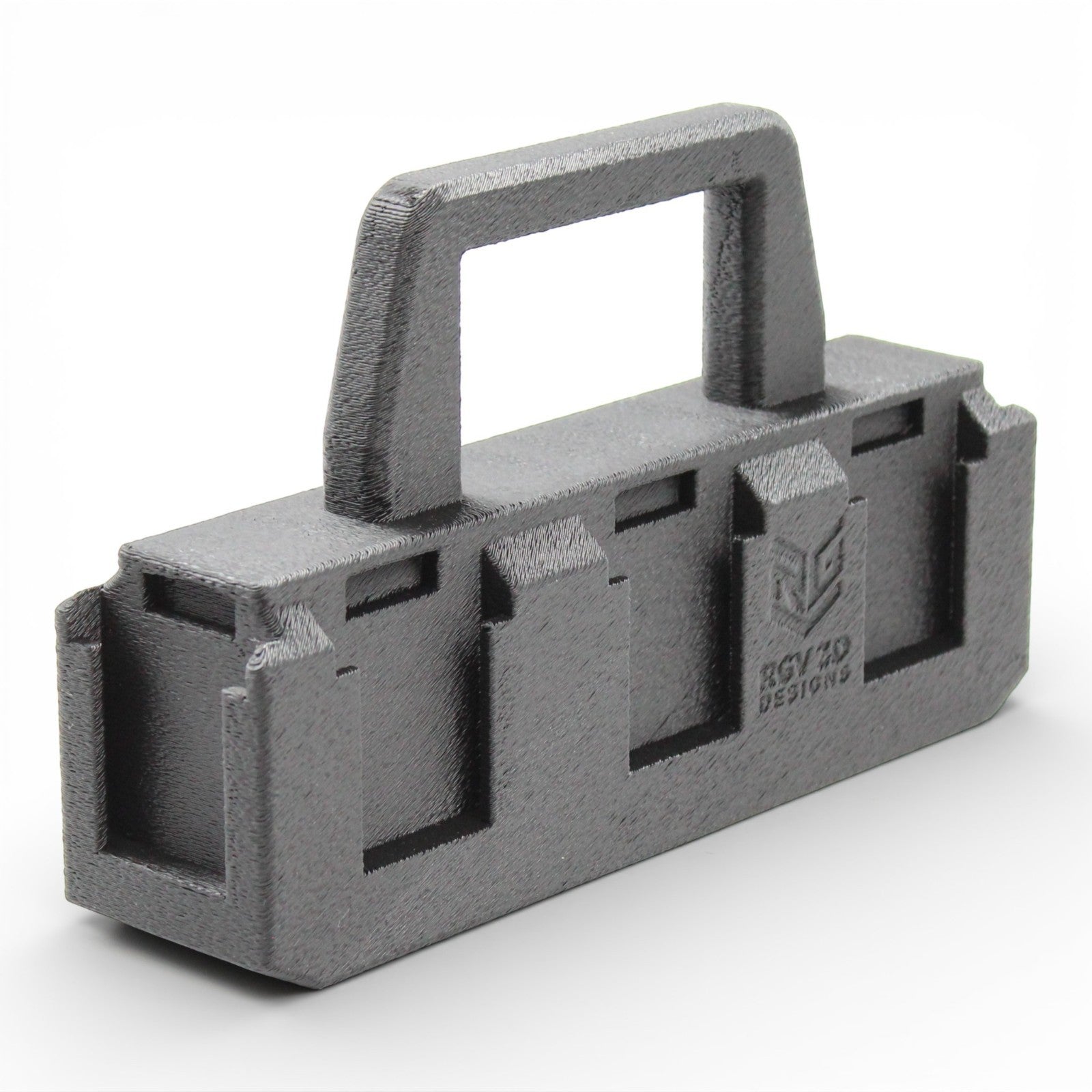 8 Slot Battery Holder Organizer Compatible w/ Mastercraft Batteries Caddy Rack9