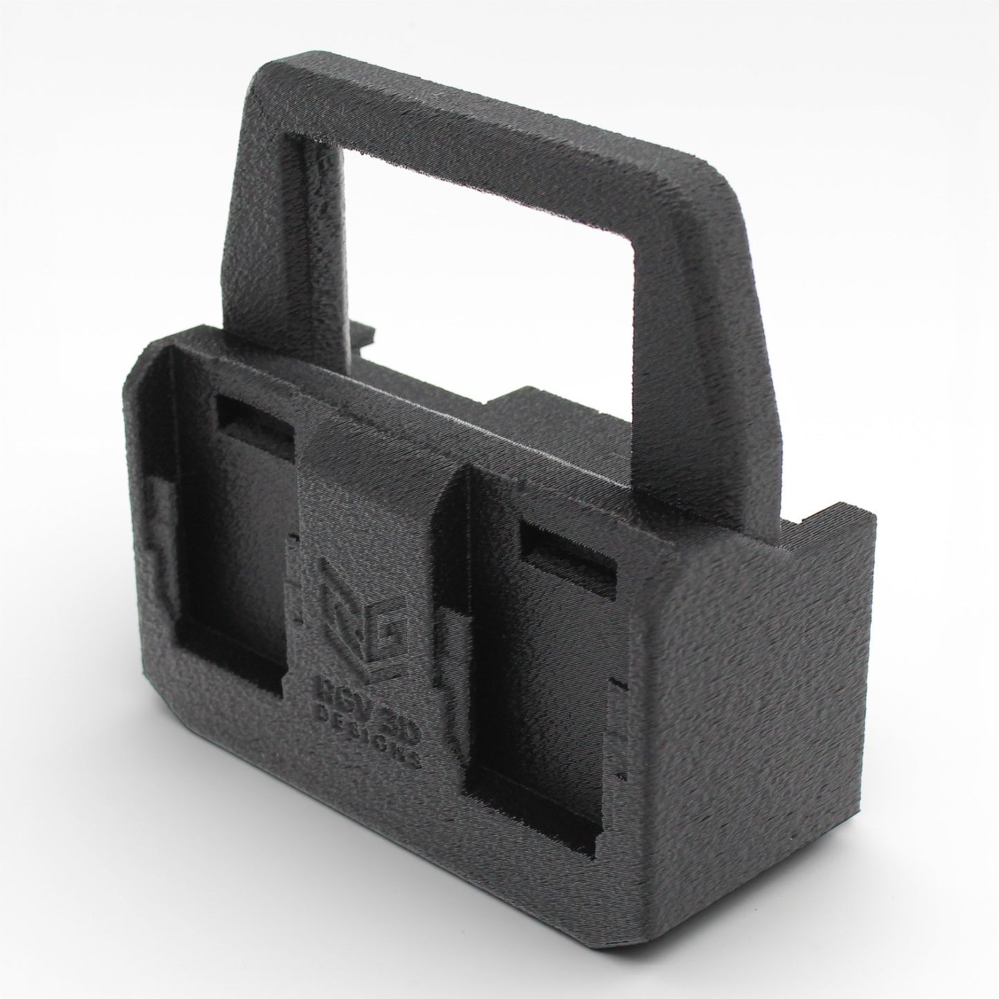 4 Slot Battery Caddy Carrying Holder Compatible w DeWalt 20V 60V & Milwaukee M189