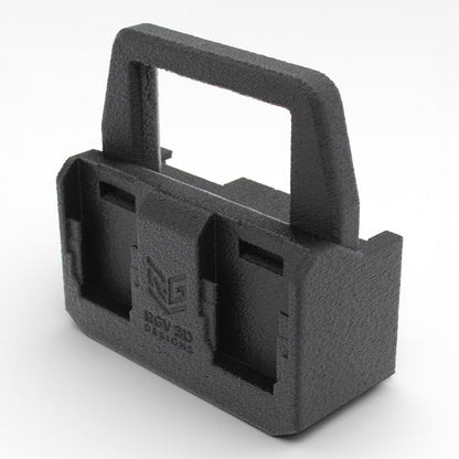 4 Slot Battery Caddy Carrying Holder Compatible w DeWalt 20V 60V & Milwaukee M189