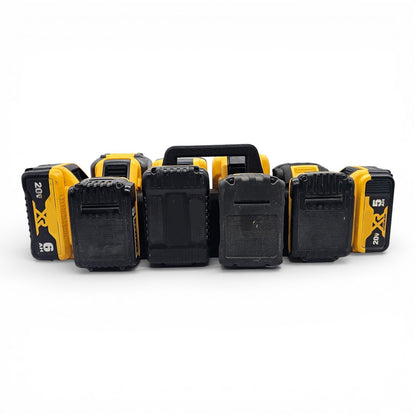 10 Slot Battery Holder Organizer Compatible w/ DeWalt 20V 60V XR FlexVolt4