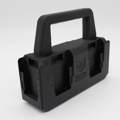 Hercules 20V 6 Slot Battery Caddy Carrying Case Battery Holder15