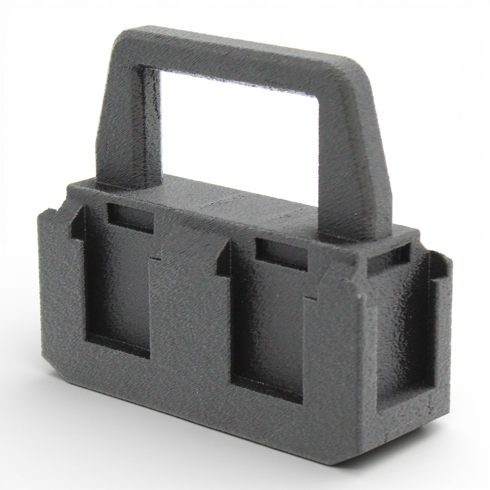 6 Slot Battery Holder Organizer Compatible w/ Mastercraft Batteries Caddy Rack7