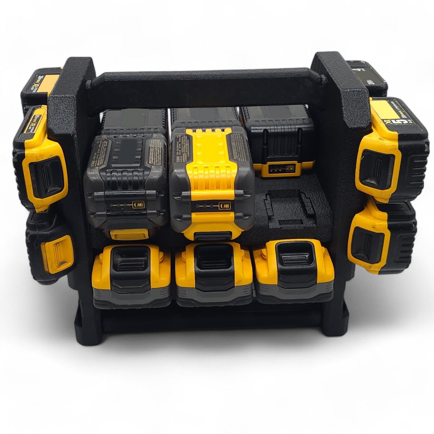 24 Slot  Battery Caddy Holder Compatible With Dewalt 20V XR FlexVolt  PowerStack3