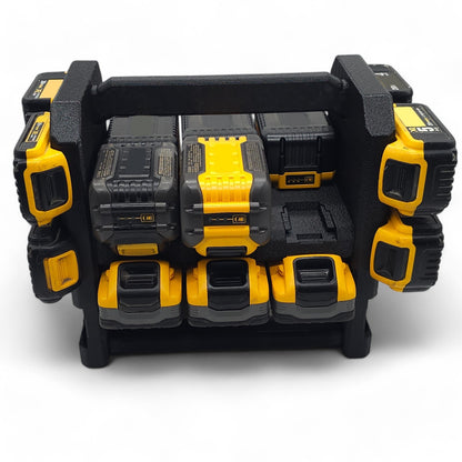 24 Slot  Battery Caddy Holder Compatible With Dewalt 20V XR FlexVolt  PowerStack3