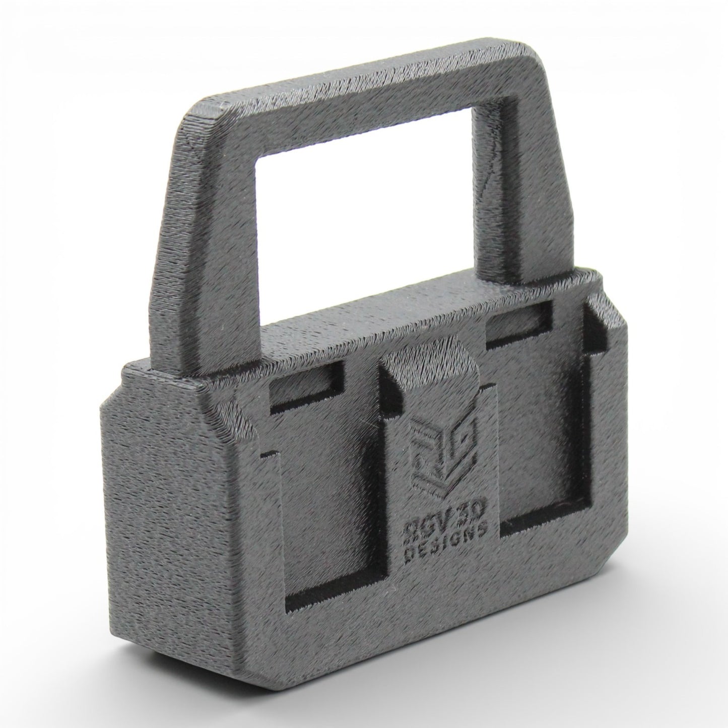 4 Slot Battery Holder Organizer Compatible w/ Mastercraft Batteries Caddy Rack3