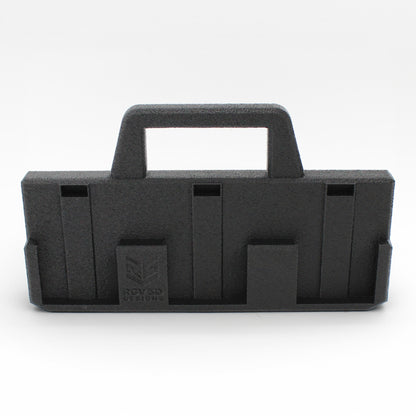 6-Slot Battery Caddy Holder Compatible with RIDGID 18V Batteries