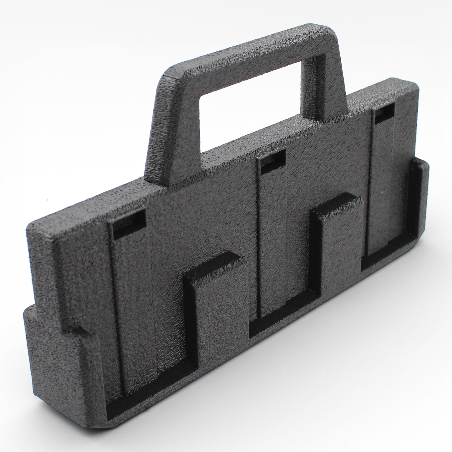 6-Slot Battery Caddy Holder Compatible with RIDGID 18V Batteries