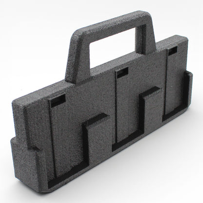 6-Slot Battery Caddy Holder Compatible with RIDGID 18V Batteries