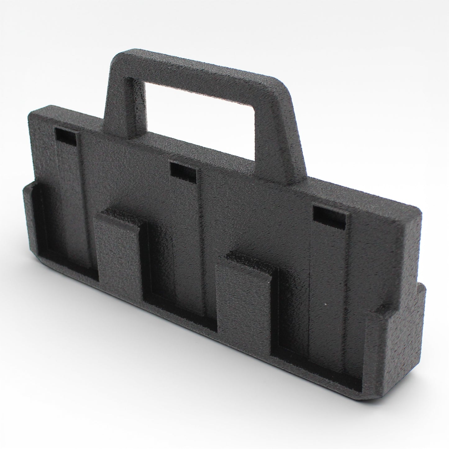 6-Slot Battery Caddy Holder Compatible with RIDGID 18V Batteries