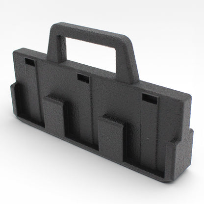 6-Slot Battery Caddy Holder Compatible with RIDGID 18V Batteries
