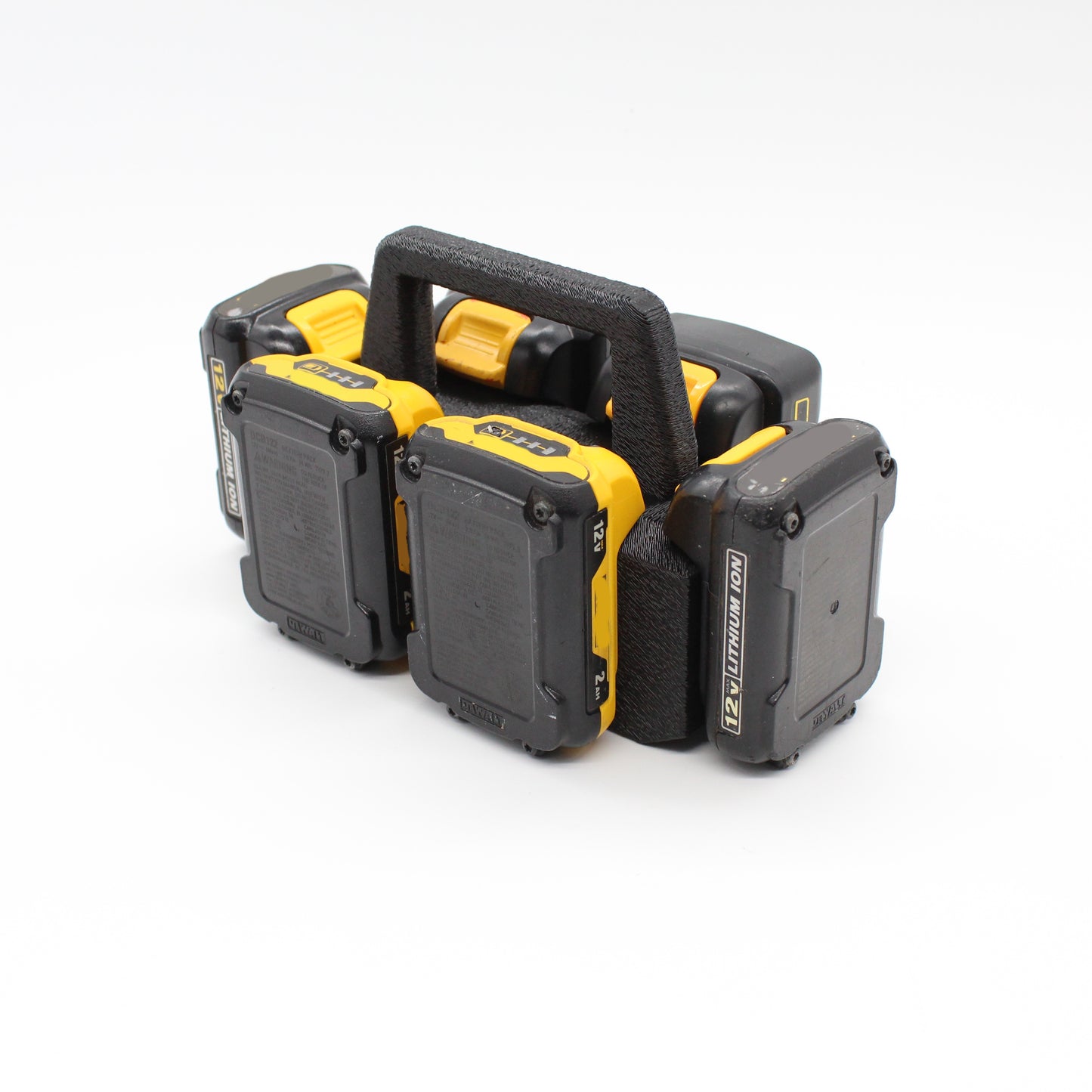 Battery Basket Carrier Caddy Holder 6 Slot For Dewalt 12 volt