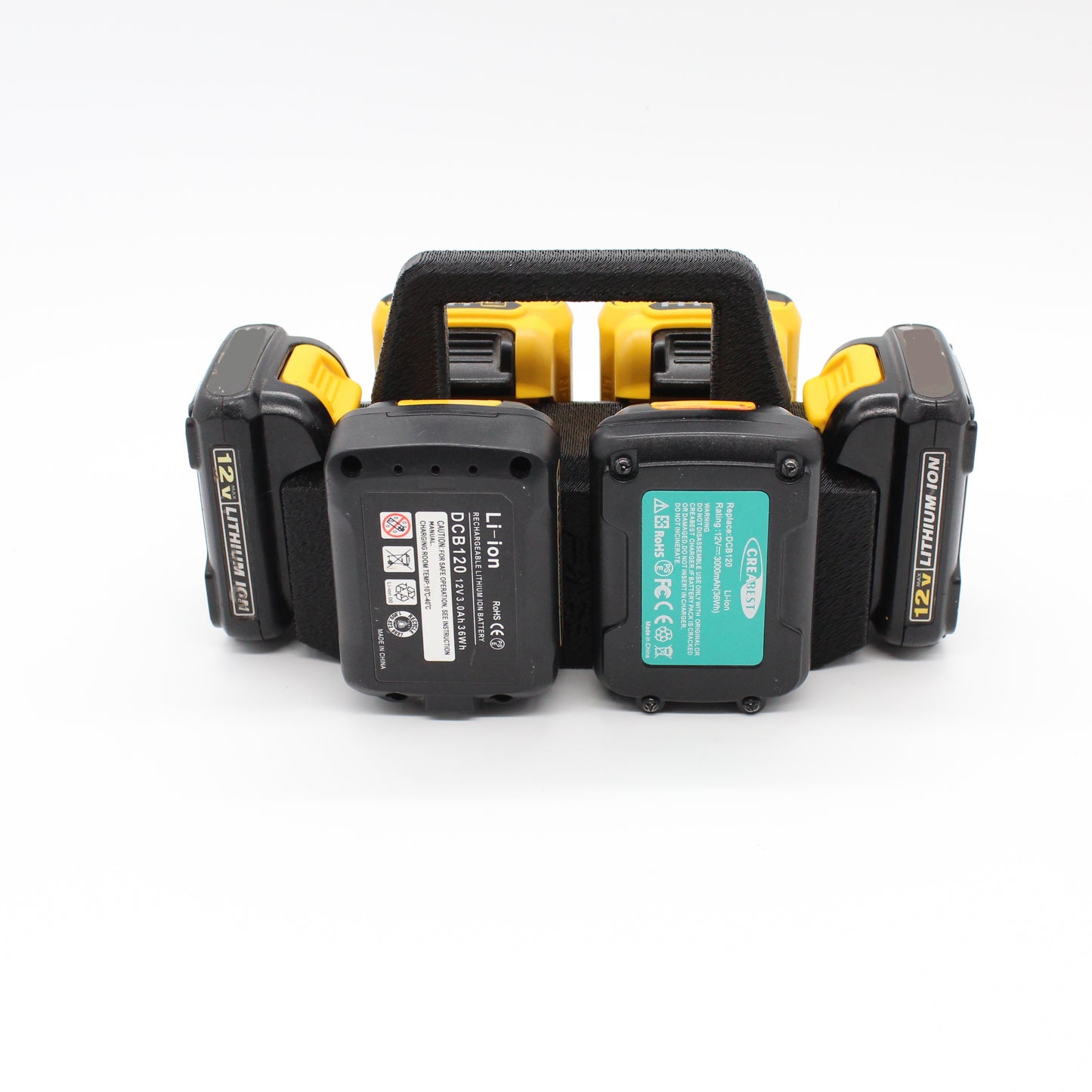 Battery Basket Carrier Caddy Holder 6 Slot For Dewalt 12 volt