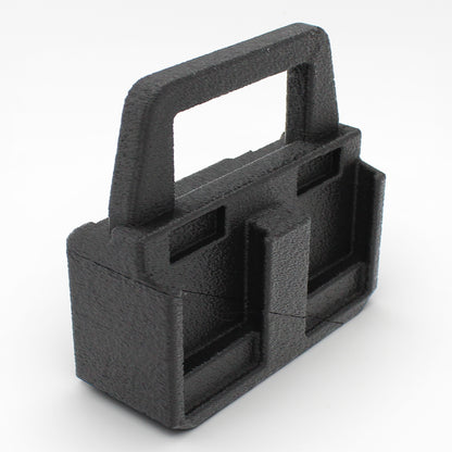 4 Slot Battery Caddy Carrying Holder Compatible w DeWalt 20V 60V & Makita 18V