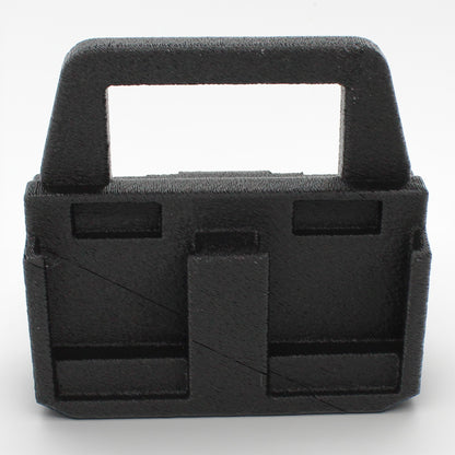 4 Slot Battery Caddy Carrying Holder Compatible w DeWalt 20V 60V & Makita 18V