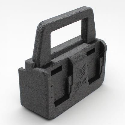 4 Slot Battery Caddy Carrying Holder Compatible w DeWalt 20V 60V & Makita 18V