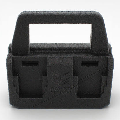 4 Slot Battery Caddy Carrying Holder Compatible w DeWalt 20V 60V & Makita 18V