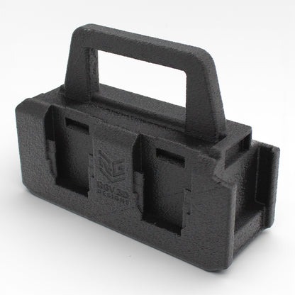 6 Slot Battery Caddy Carrying Holder Compatible w DeWalt 20V 60V & Makita 18V