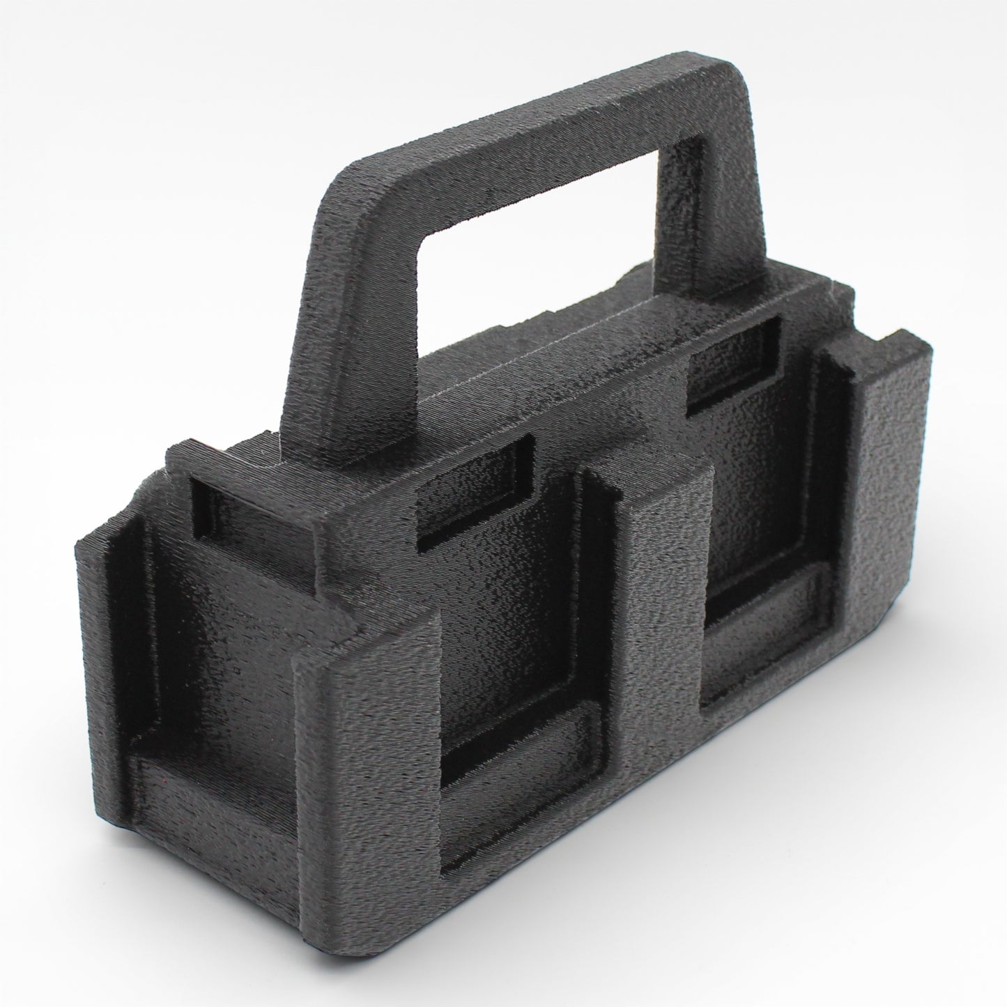 6 Slot Battery Caddy Carrying Holder Compatible w DeWalt 20V 60V & Makita 18V