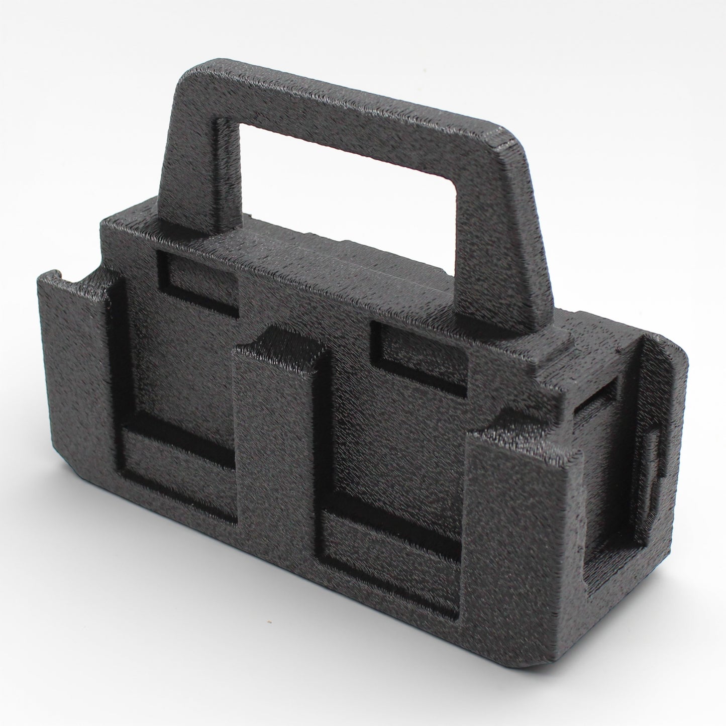 6 Slot Battery Caddy Carrying Holder Compatible w DeWalt 20V 60V & Makita 18V