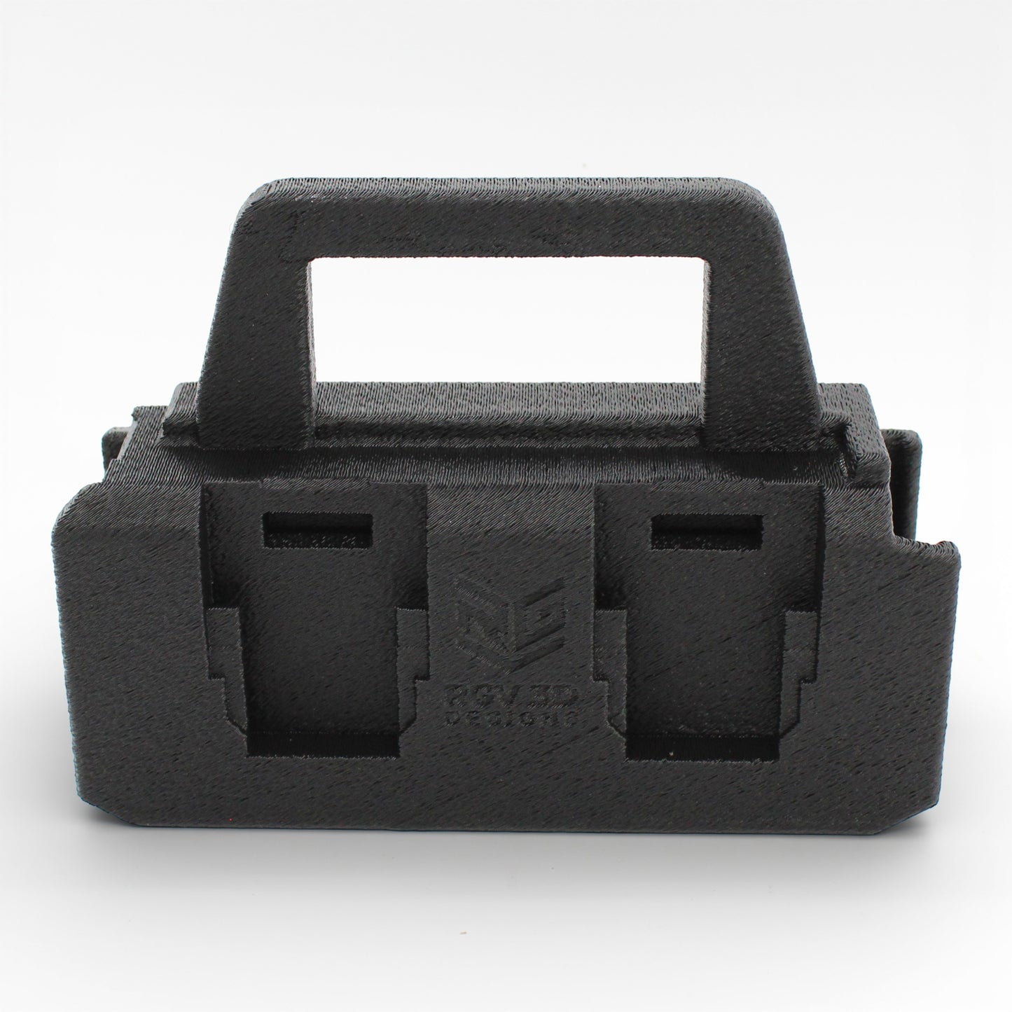 6 Slot Battery Caddy Carrying Holder Compatible w DeWalt 20V 60V & Makita 18V