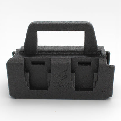 6 Slot Battery Caddy Carrying Holder Compatible w DeWalt 20V 60V & Makita 18V