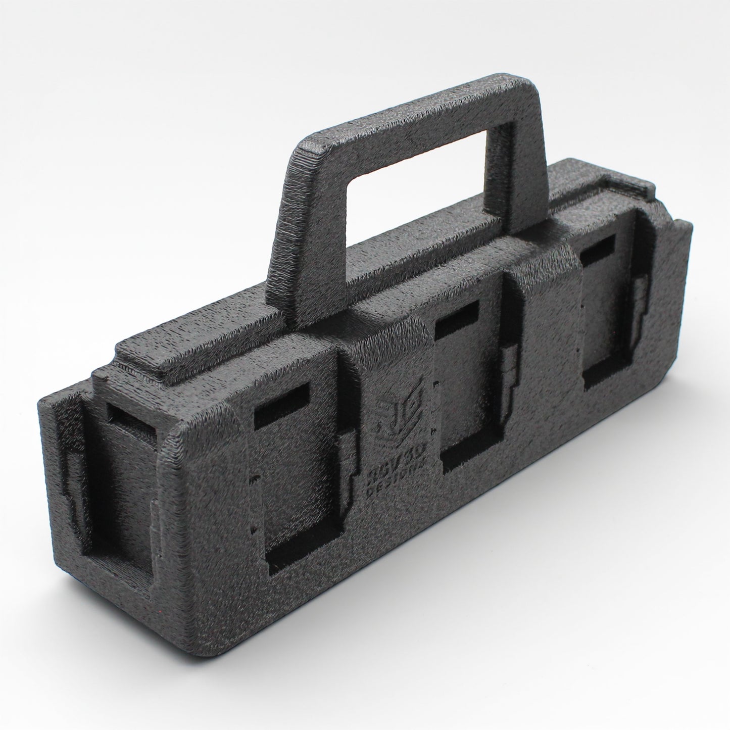 8 Slot Battery Caddy Carrying Holder Compatible w DeWalt 20V 60V & Makita 18V