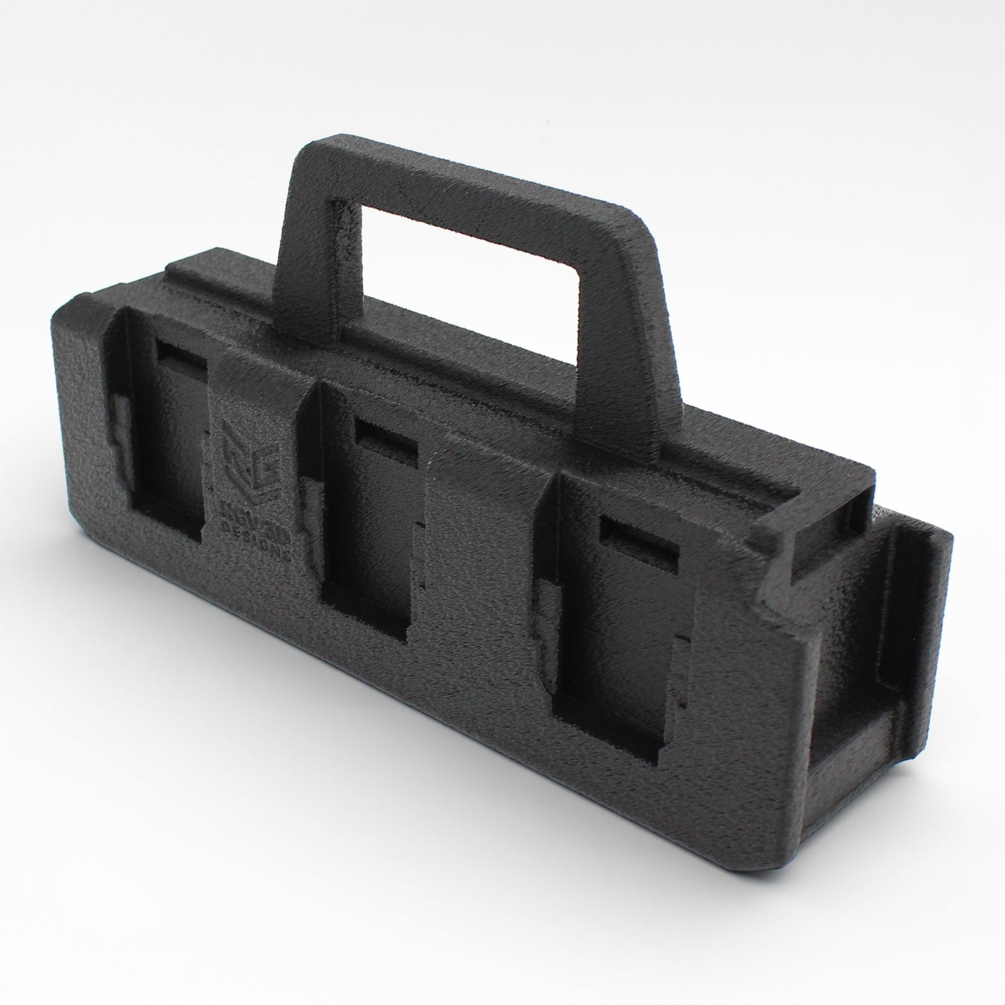 8 Slot Battery Caddy Carrying Holder Compatible w DeWalt 20V 60V & Makita 18V