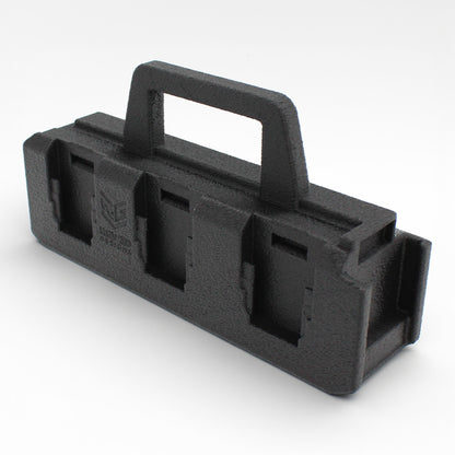 8 Slot Battery Caddy Carrying Holder Compatible w DeWalt 20V 60V & Makita 18V