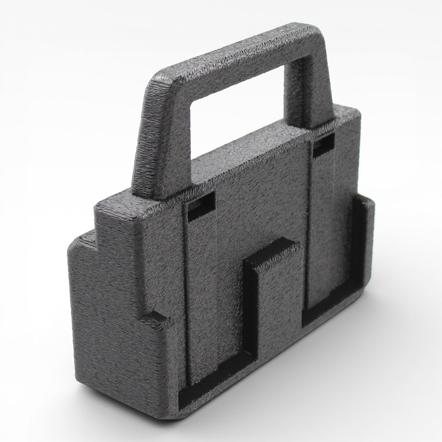 4 Slot Battery Caddy Carrying Holder Compatible w DeWalt 20V 60V & RIDGID 18V