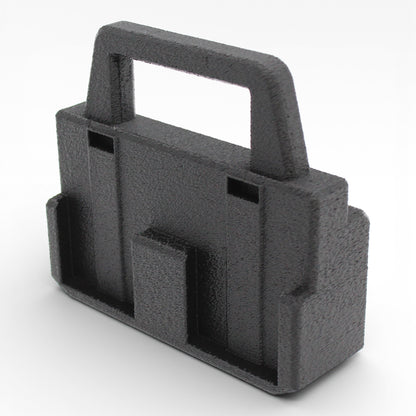 4 Slot Battery Caddy Carrying Holder Compatible w DeWalt 20V 60V & RIDGID 18V