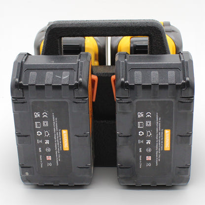 4 Slot Battery Caddy Carrying Holder Compatible w DeWalt 20V 60V & RIDGID 18V