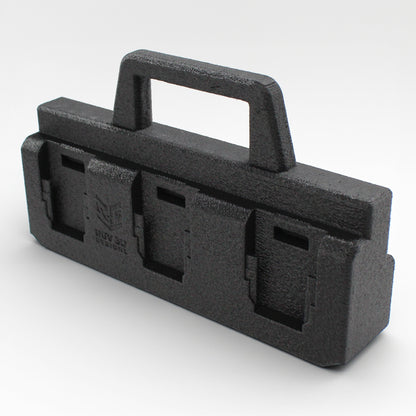 6 Slot Battery Caddy Carrying Holder Compatible w DeWalt 20V 60V & RIDGID 18V