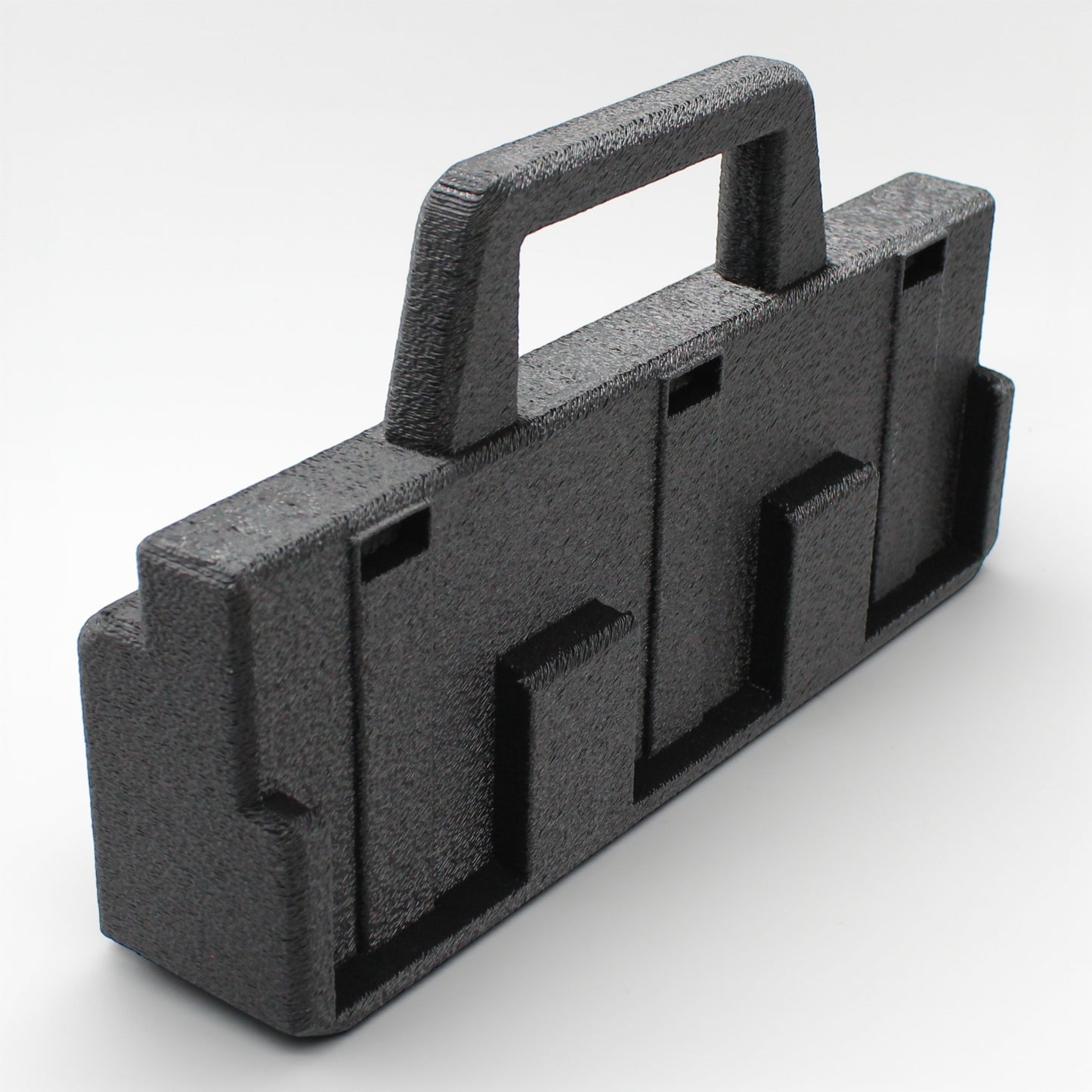 6 Slot Battery Caddy Carrying Holder Compatible w DeWalt 20V 60V & RIDGID 18V