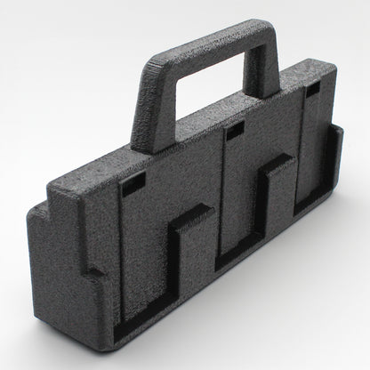 6 Slot Battery Caddy Carrying Holder Compatible w DeWalt 20V 60V & RIDGID 18V