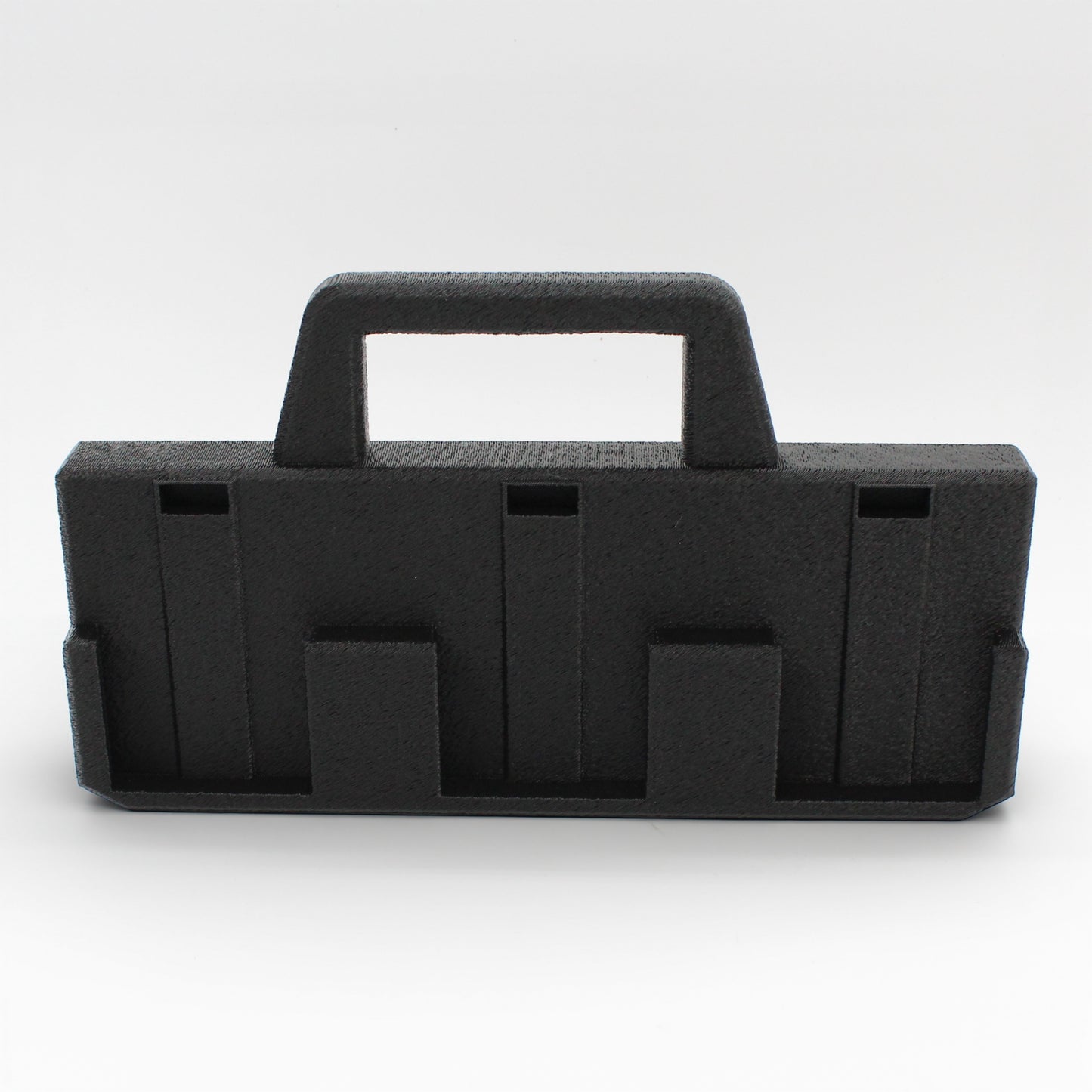 6 Slot Battery Caddy Carrying Holder Compatible w DeWalt 20V 60V & RIDGID 18V