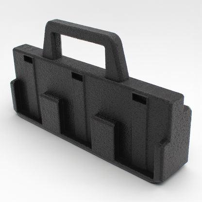 6 Slot Battery Caddy Carrying Holder Compatible w DeWalt 20V 60V & RIDGID 18V