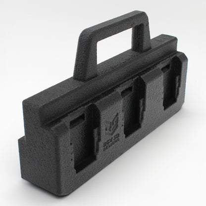 6 Slot Battery Caddy Carrying Holder Compatible w DeWalt 20V 60V & RIDGID 18V