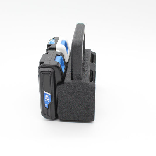 4 Slot Battery Caddy Carrying Holder Compatible w HART 20V Batteries