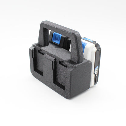 4 Slot Battery Caddy Carrying Holder Compatible w HART 20V Batteries