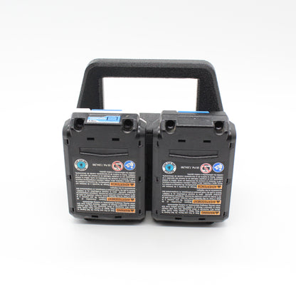 4 Slot Battery Caddy Carrying Holder Compatible w HART 20V Batteries