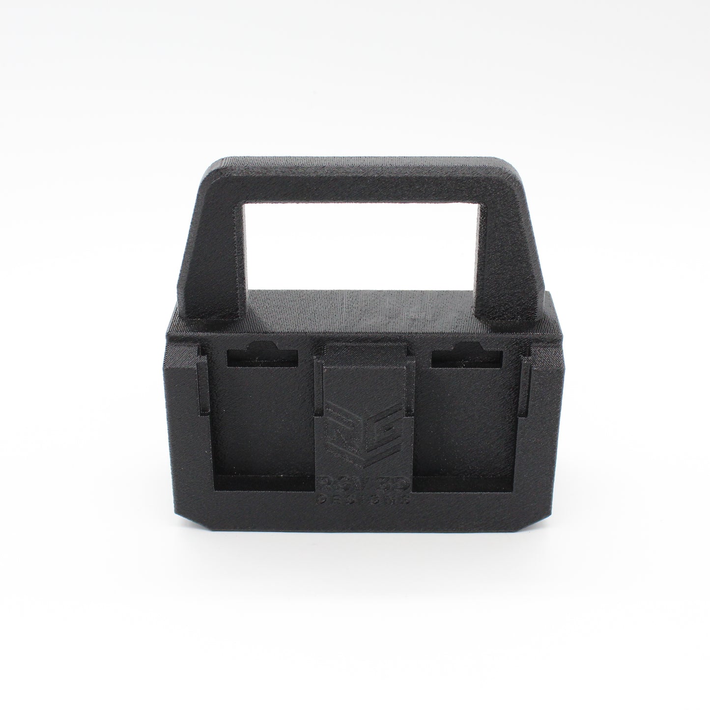 4 Slot Battery Caddy Carrying Holder Compatible w HART 20V Batteries