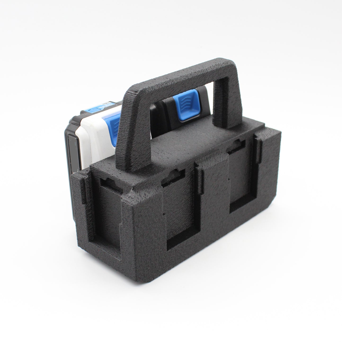 Hart 20 volt 6 Slot Battery Caddy Carrying Case Battery Holder