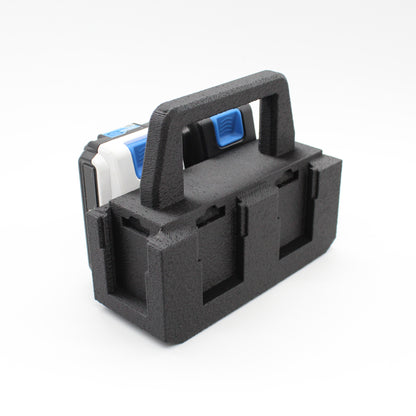 Hart 20 volt 6 Slot Battery Caddy Carrying Case Battery Holder