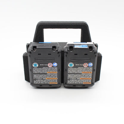 Hart 20 volt 6 Slot Battery Caddy Carrying Case Battery Holder