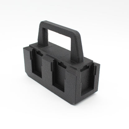 Hart 20 volt 6 Slot Battery Caddy Carrying Case Battery Holder