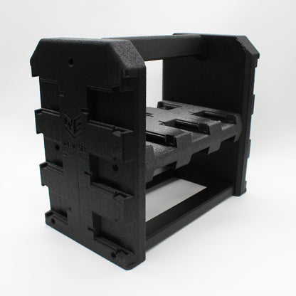 24 Slot Battery Caddy Holder Compatible w Milwaukee M18 Batteries