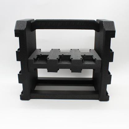 24 Slot Battery Caddy Holder Compatible w Milwaukee M18 Batteries