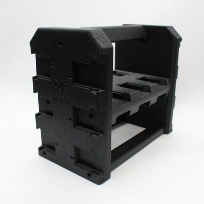 24 Slot Battery Caddy Holder Compatible w Milwaukee M18 Batteries
