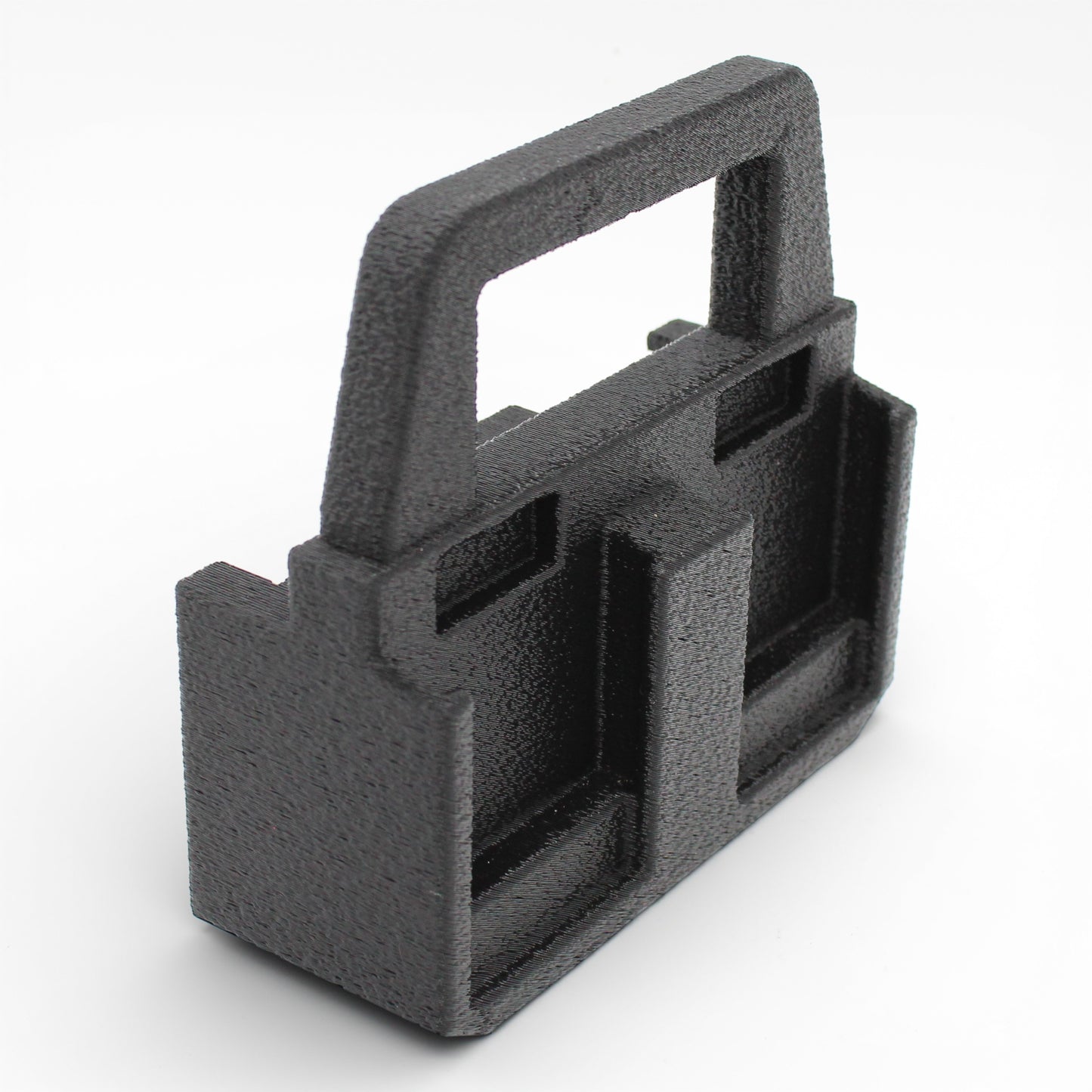 4 Slot Battery Caddy Carrying Holder Compatible w Milwaukee M18 & Makita 18V