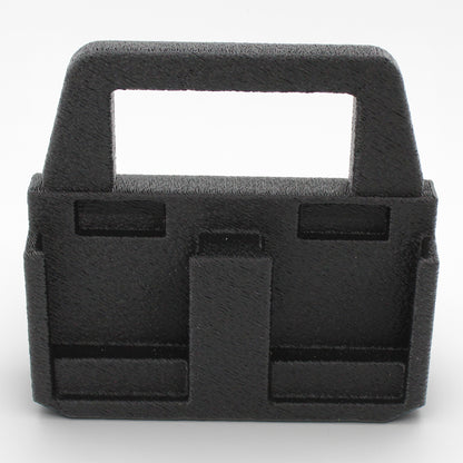 4 Slot Battery Caddy Carrying Holder Compatible w Milwaukee M18 & Makita 18V